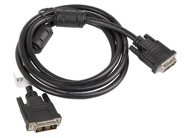 Cable DVI-D 18+1 Macho a Macho Lanberg 1.8m, Alta Resolución y Transmisión de Video