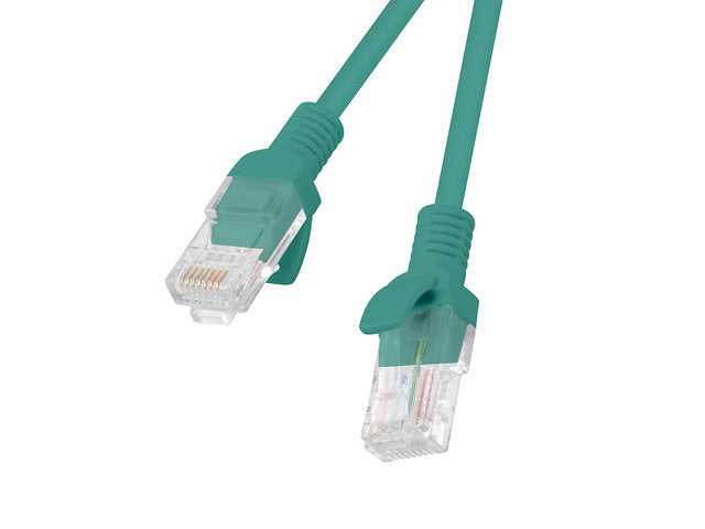 Latiguillo Lanberg Cat.6 UTP 3m Verde Sin Blindaje