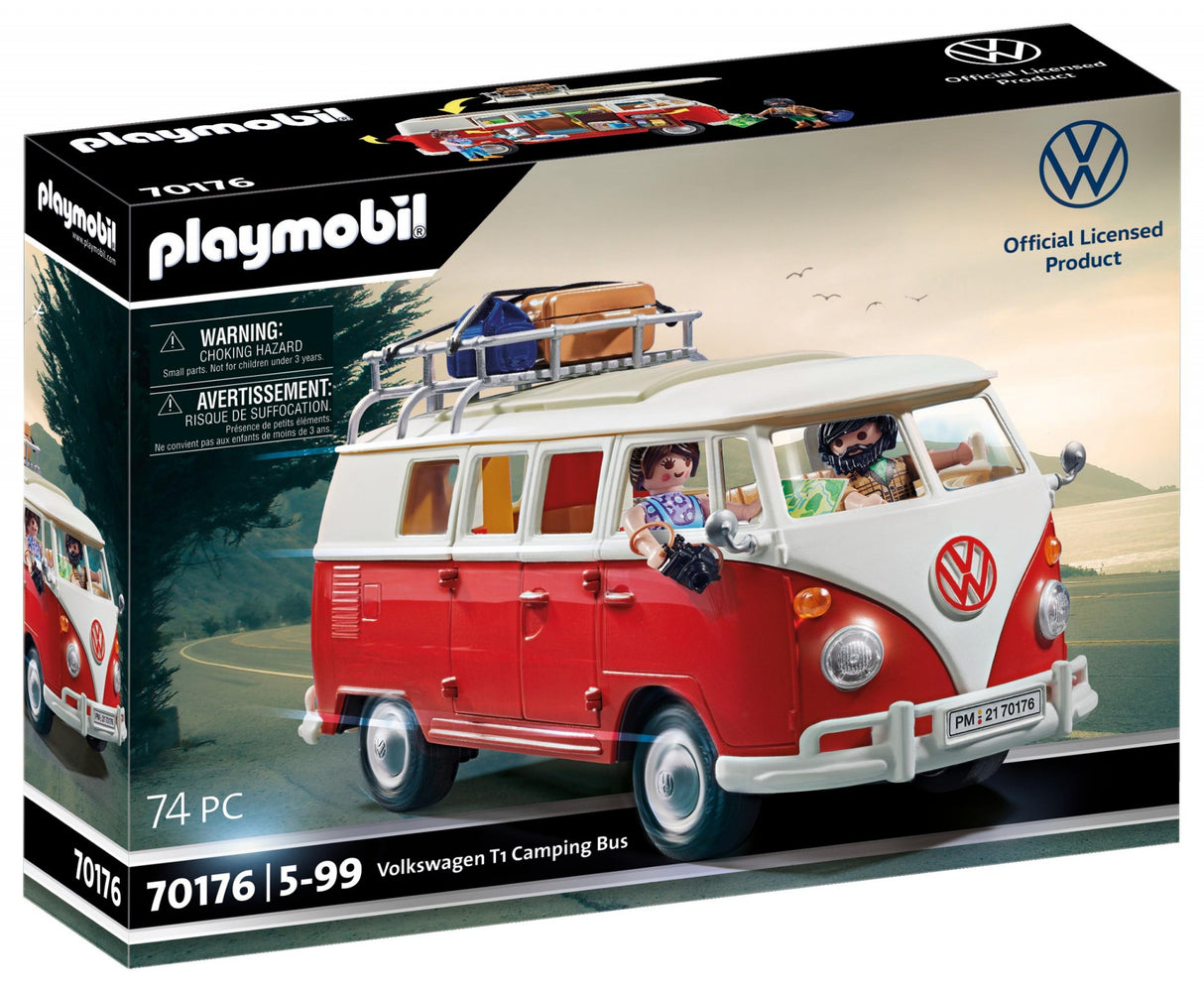 Volkswagen T1 Camping Bus de PLAYMOBIL - Aventura sobre ruedas