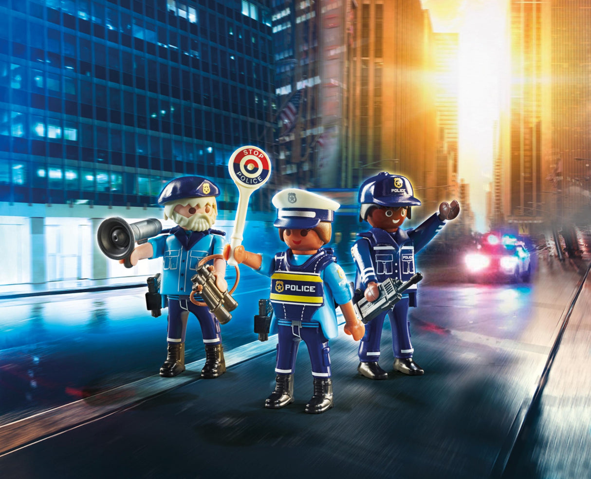 Set de Figuras de Policía Playmobil - Refuerza tu Equipo de Seguridad
