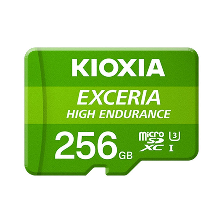 Tarjeta Micro SD Kioxia 256GB Exceria High Endurance UHS-I C10 R98 con Adaptador