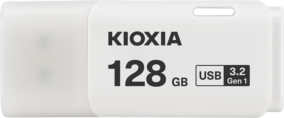 Memoria USB Kioxia TransMemory U301 de 128 GB - Blanco