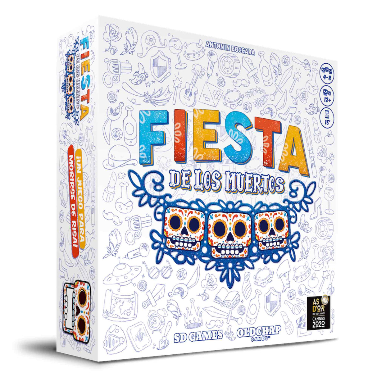 Fiesta de los Muertos: Juego Cooperativo de Adivinanzas para 4 a 8 Jugadores