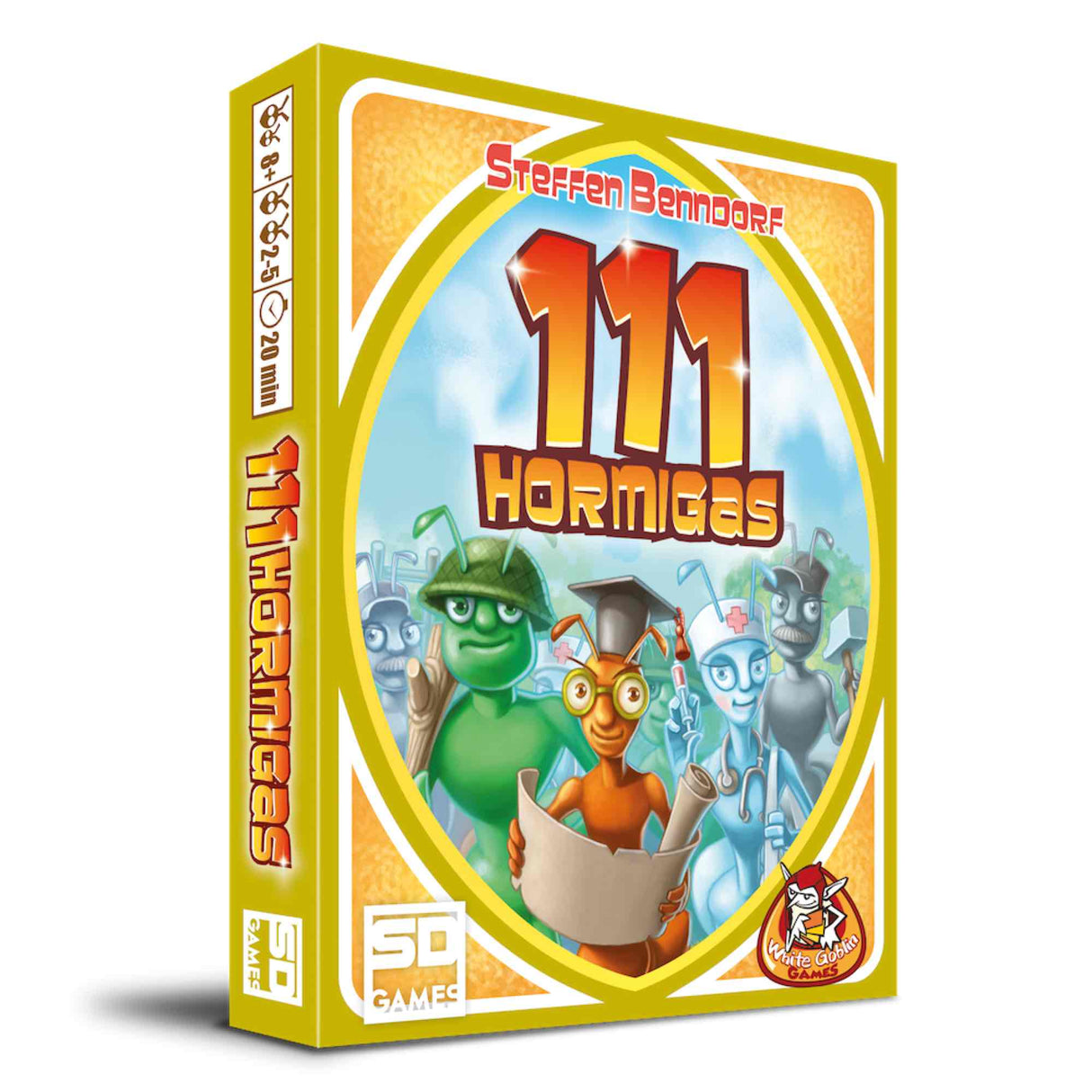 Juego de mesa 111 Hormigas: ¡Rápido y Divertido para 2 a 5 Jugadores!