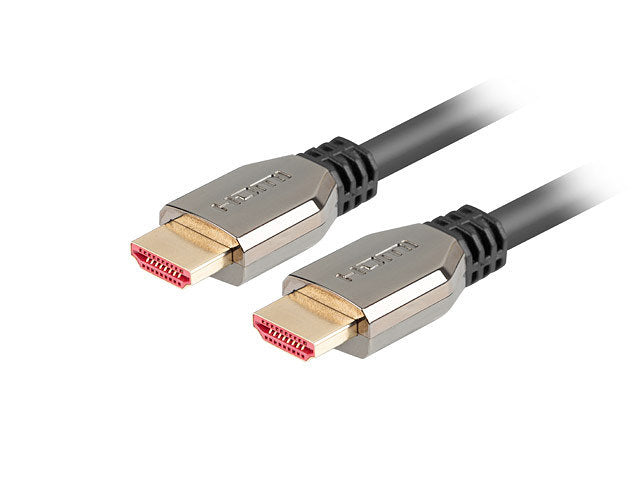 Cable HDMI Lanberg 2.1 8K 60Hz 1m Negro