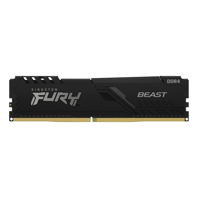 Memoria RAM DDR4 8GB Kingston FURY Beast 3200MHz DIMM 288-pin negra