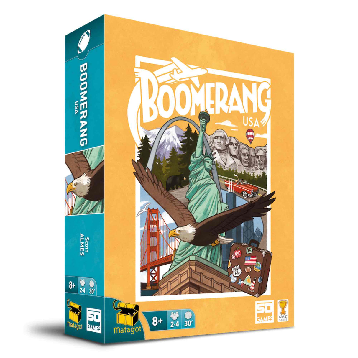 Boomerang: USA - Juego de mesa (+8 años)