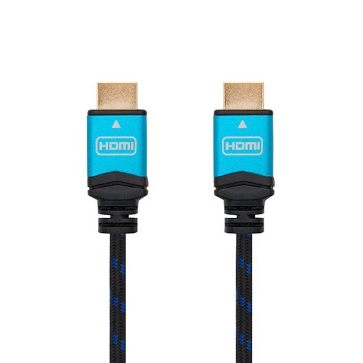 Cable HDMI V2.0 1.5m Macho/Macho 4K 60Hz Nanocable Negro