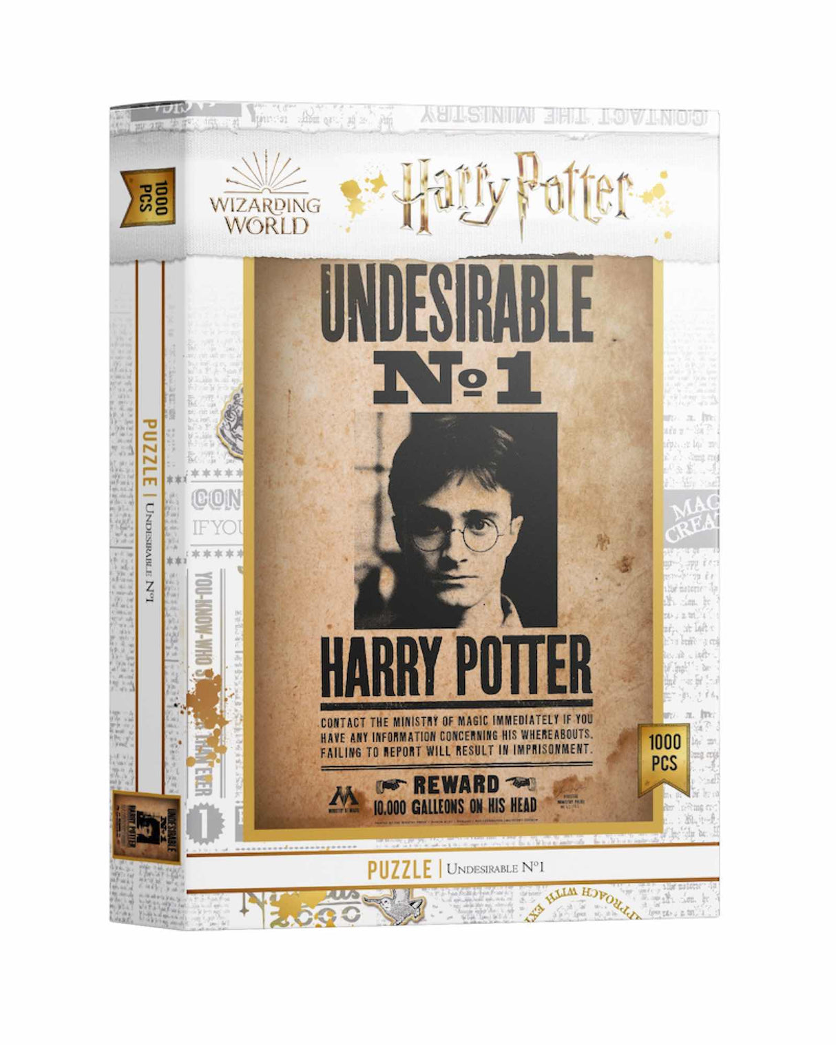 Puzle de 1000 Piezas Harry Potter Indeseable - SD Toys