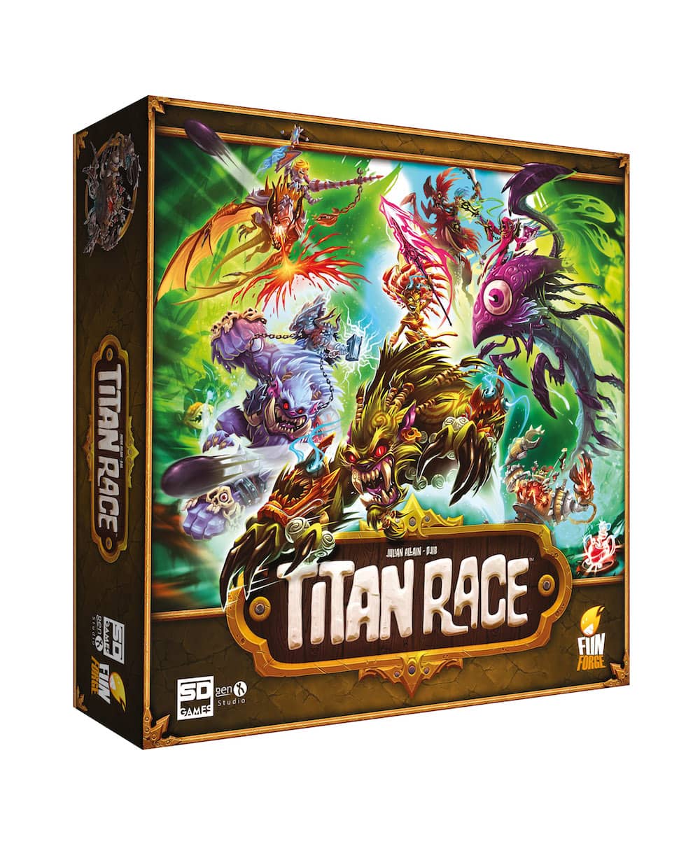 Titan Race - Juego de mesa (+8 años)