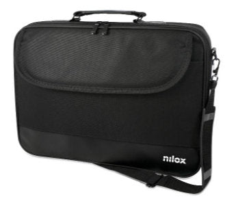 Maletín Nilox Duro para Portátil de 15.6 Pulgadas - Negro Elegante y Resistente