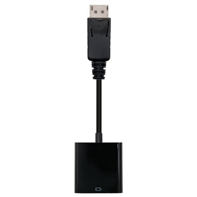 Adaptador DisplayPort a SVGA Nanocable Macho-Hembra 15 cm Negro