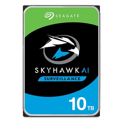 Disco Duro Interno Seagate Skyhawk AI 10TB 3.5" SATA III 7200 RPM