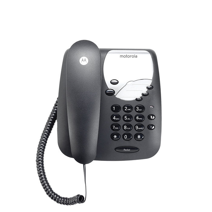 Teléfono Analógico Motorola CT1 Negro sin Pantalla