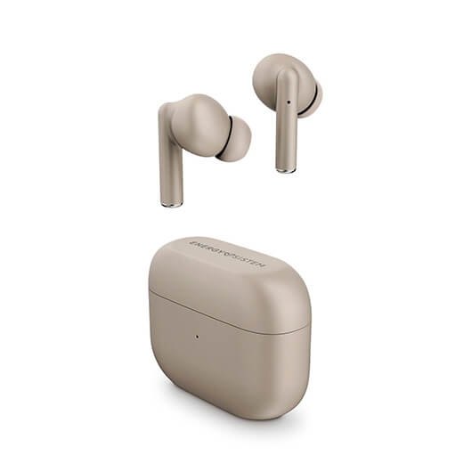 Auriculares True Wireless Energy Sistem Style 2 Champagne - Profundo Sonido y Carga Inalámbrica