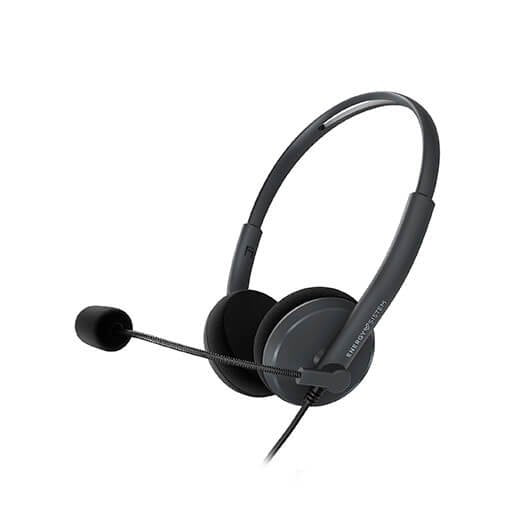 Auriculares Energy Sistem Office 2 con micrófono boom - diseño supraural, 30mm, cable 150cm