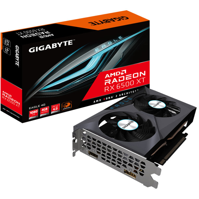 Tarjeta Gráfica Gigabyte Radeon RX 6500 XT EAGLE 4GB GDDR6
