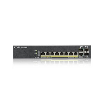 Switch Gestionable PoE Zyxel GS1920-8HPv2 con 10 Puertos y Tecnología NebulaFlex