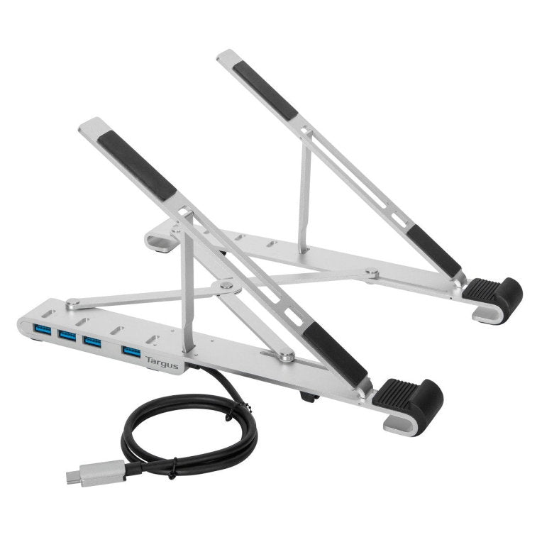 Soporte Targus para Portátil con Hub USB 4x - Plata
