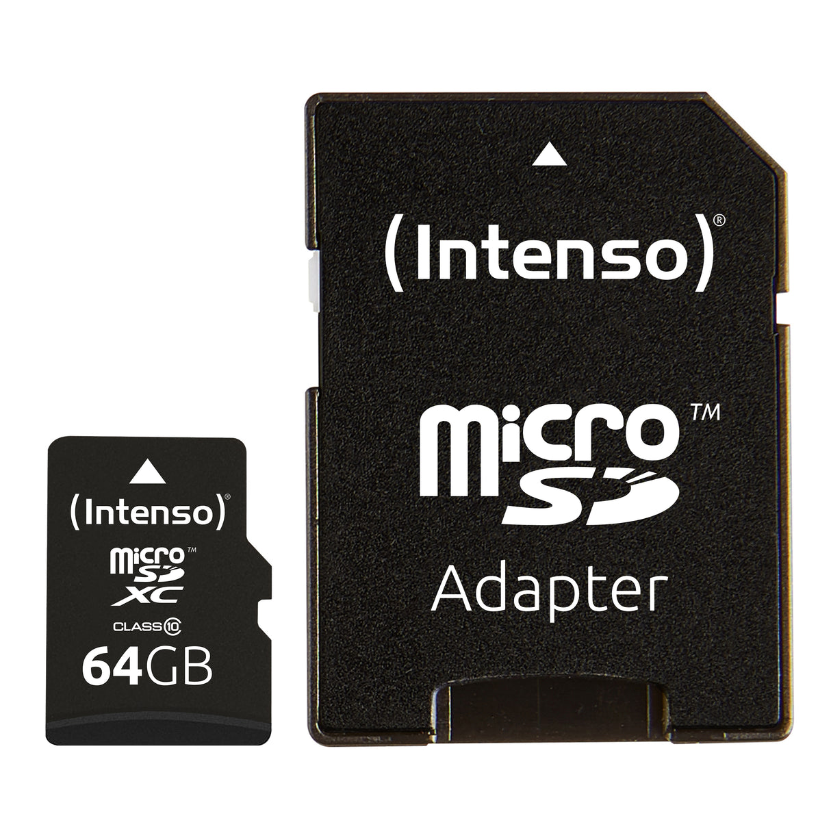 Tarjeta Micro SD Intenso 64GB Clase 10 con Adaptador SD