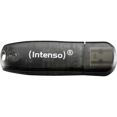 Memoria USB Intenso Rainbow 16GB Negra - Conexión 2.0