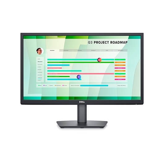 Monitor Dell E2223HV de 21.4 pulgadas - FHD, VGA, 60Hz, diseño ergonómico y productividad avanzada