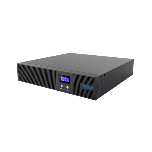 SAI UPS PHASAK 1260VA PROTEKT-R con Protección Contra Sobretensiones y Pantalla LCD