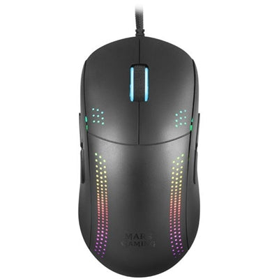 Ratón Óptico Mars Gaming MMPro - 32000 DPI, 9 Botones, RGB Chroma