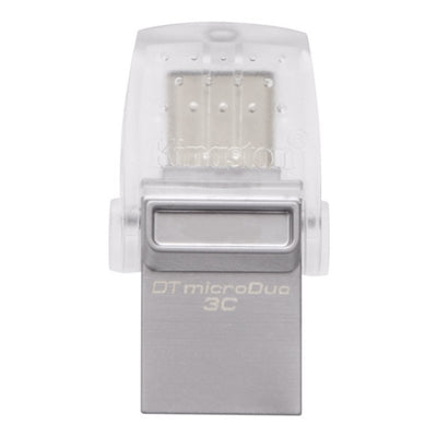 Unidad Flash Datatraveler microduo 3C de 256 GB - USB Type-A y Type-C