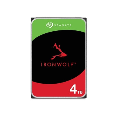 Disco Duro Interno Seagate IronWolf NAS 4TB 5400RPM 3.5" SATA 6Gb/s