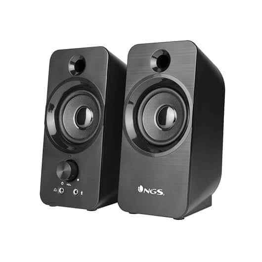 Altavoz NGS SB 350: Sonido Estéreo Potente de 12W con Conexión USB y Jack 3.5mm