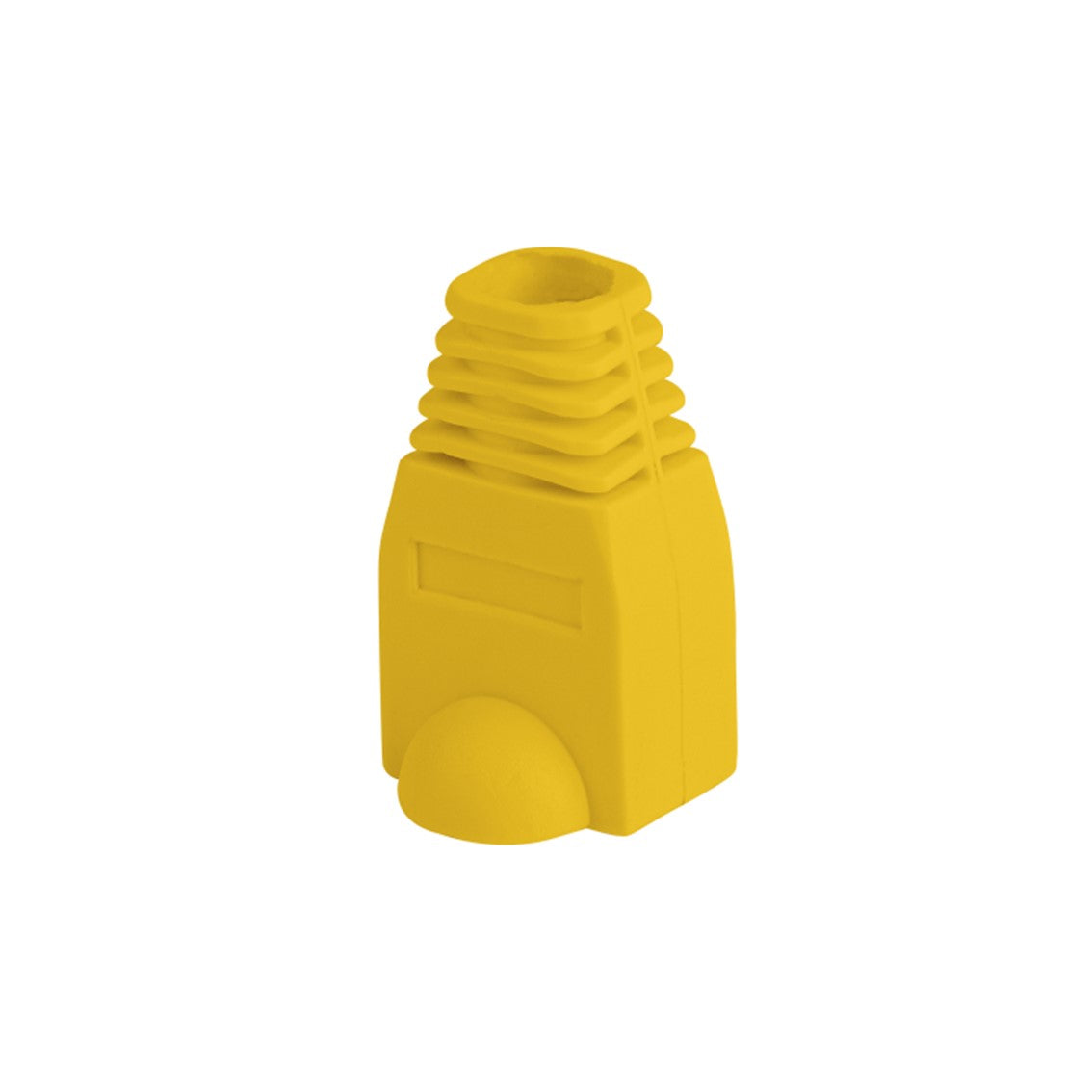 Funda Protectora Lanberg PLB-1000-Y para Conector RJ45 - Pack de 100 Unidades Amarillo