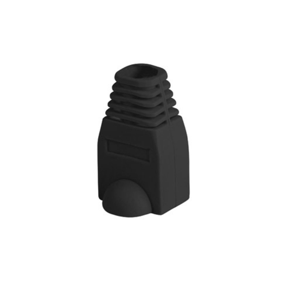 Funda Protectora Lanberg PLB-1000-BK para RJ45 - Pack de 100 Unidades Negras