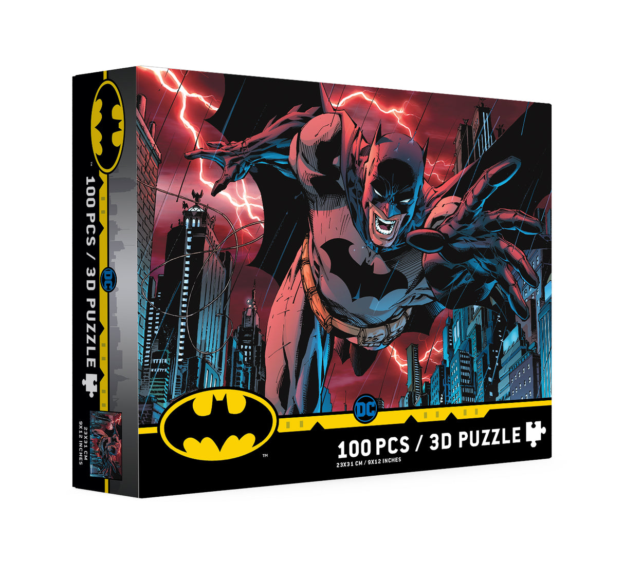 Puzle 100 Piezas 3D Batman: Lucha en Gotham