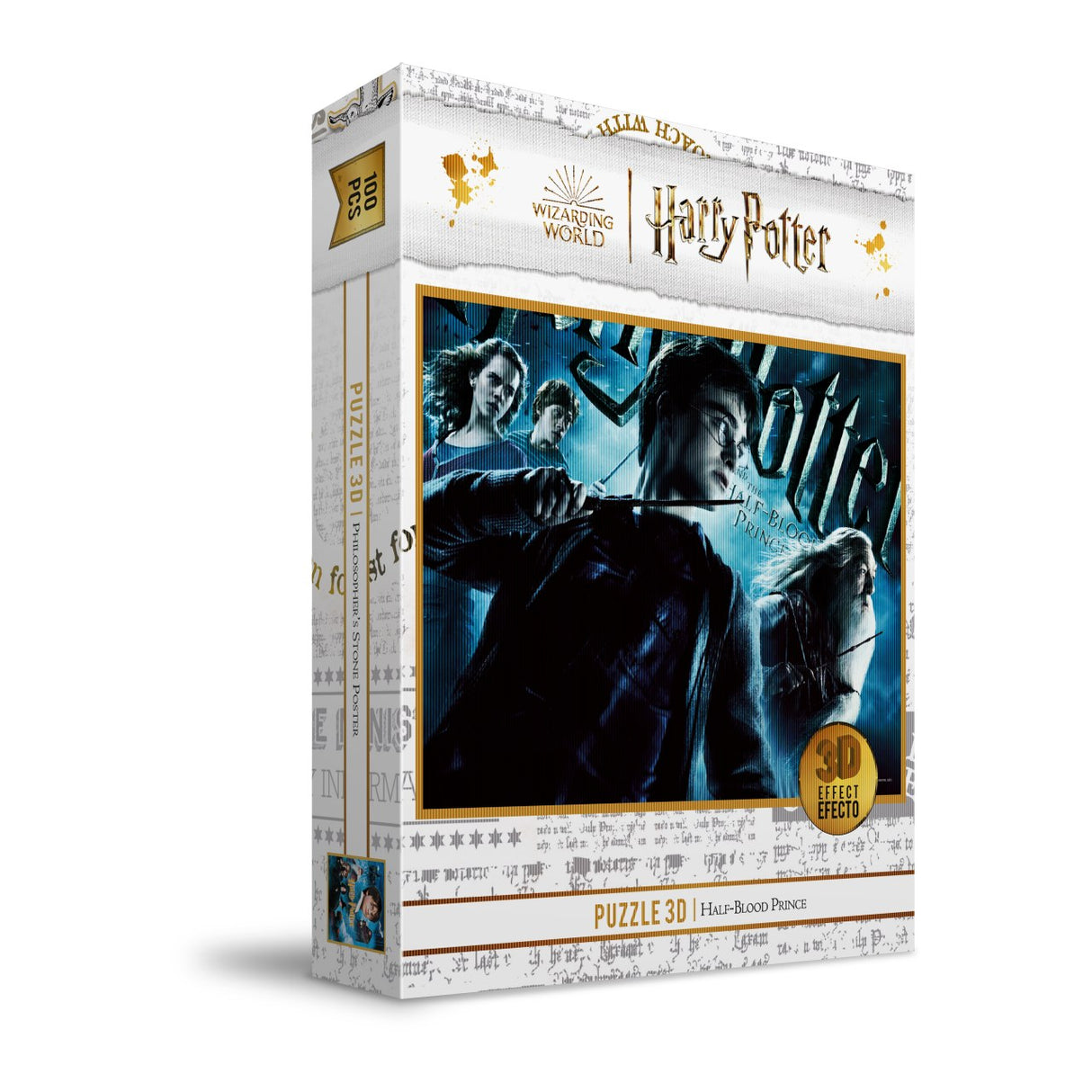 Puzle 3D Lenticular de 100 Piezas - Harry Potter y el Misterio del Príncipe
