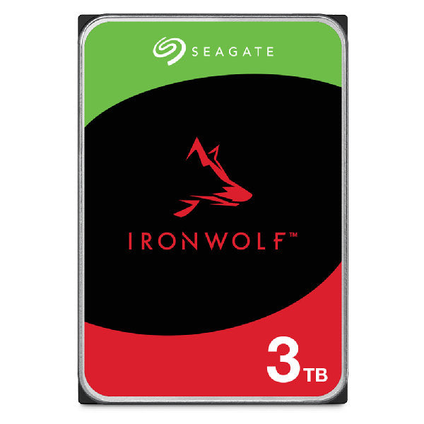 Disco Duro Interno Seagate IronWolf 3TB 3.5" SATA 6Gb/s para NAS