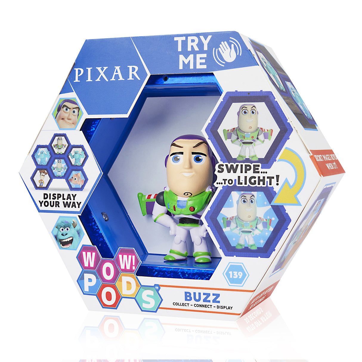 Figura WOW! Pod Buzz Lightyear con Sensor de Movimiento - Disney Toy Story
