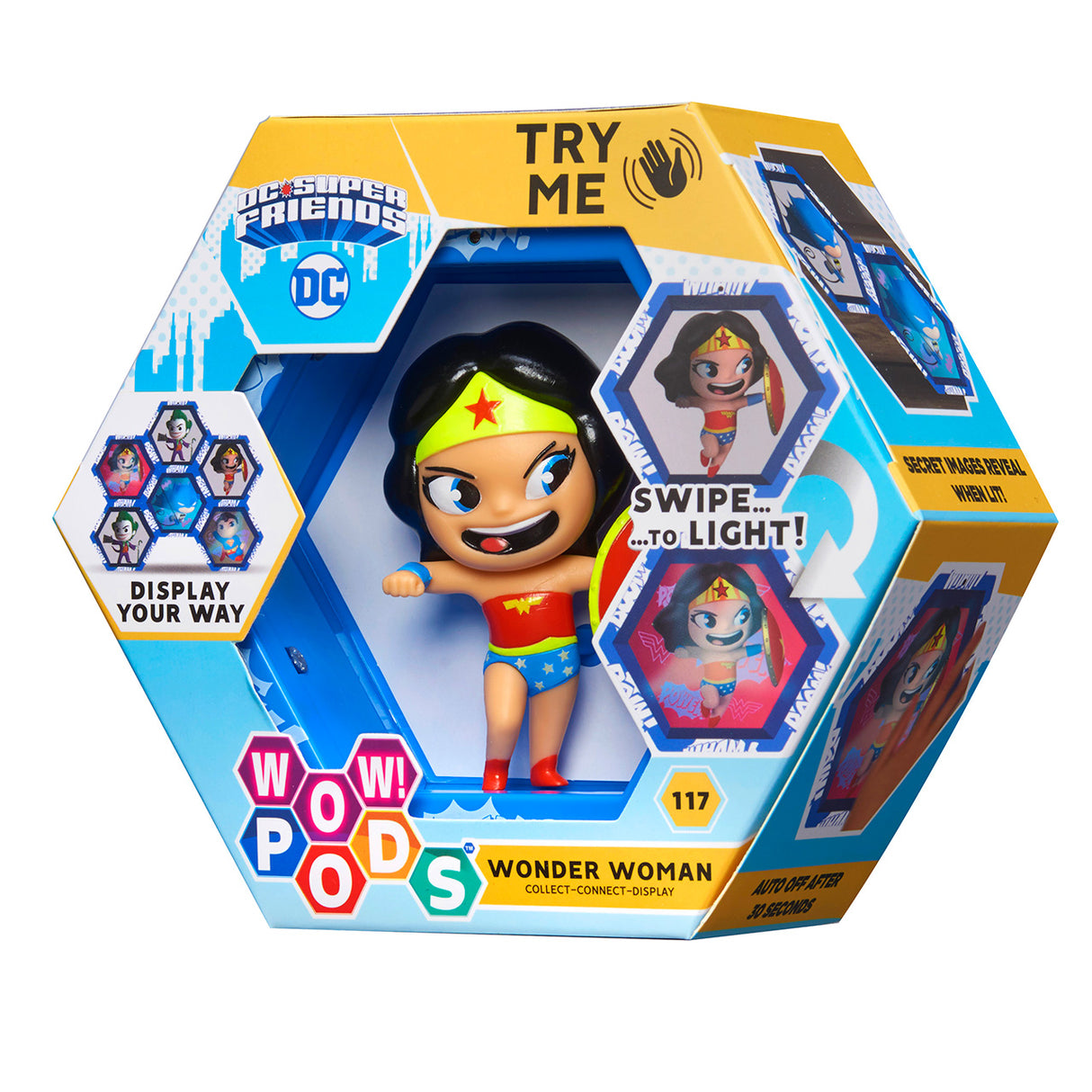 Figura WOW! Pod Wonder Woman - Colección DC
