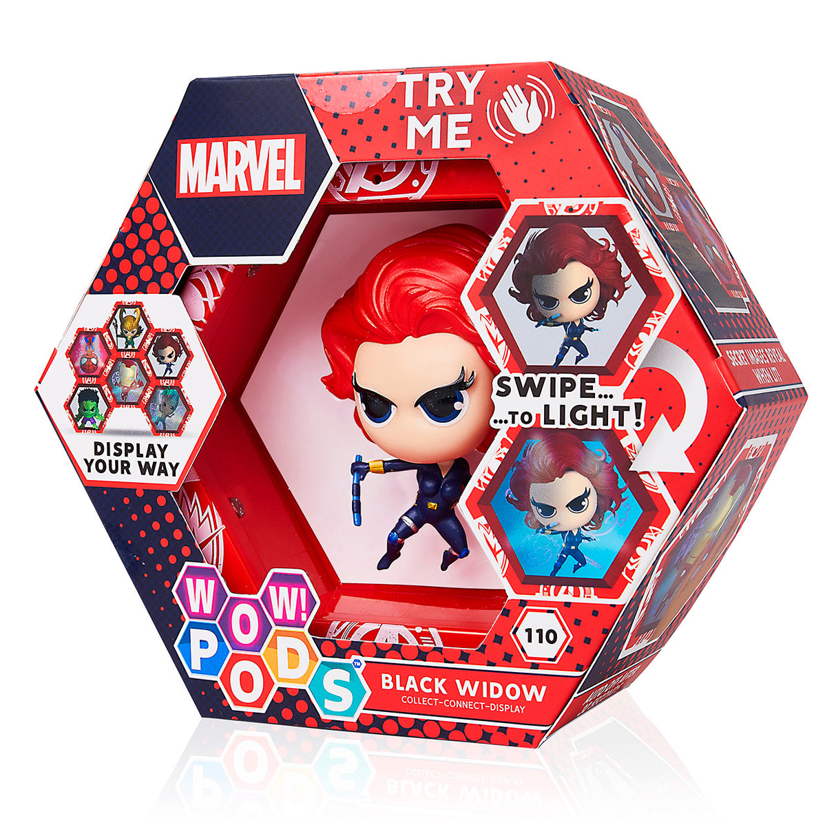 Figura WOW! Pod Marvel Black Widow Interactiva