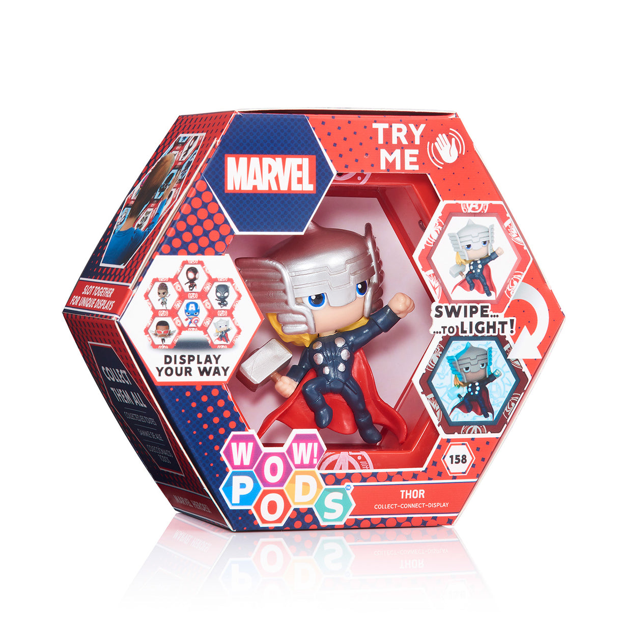 Figura WOW! Pod de Thor - Marvel Interactiva y Iluminada
