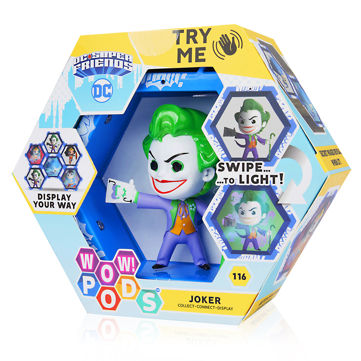 Figura WOW! Pod DC Joker con Sensor de Movimiento Iluminador