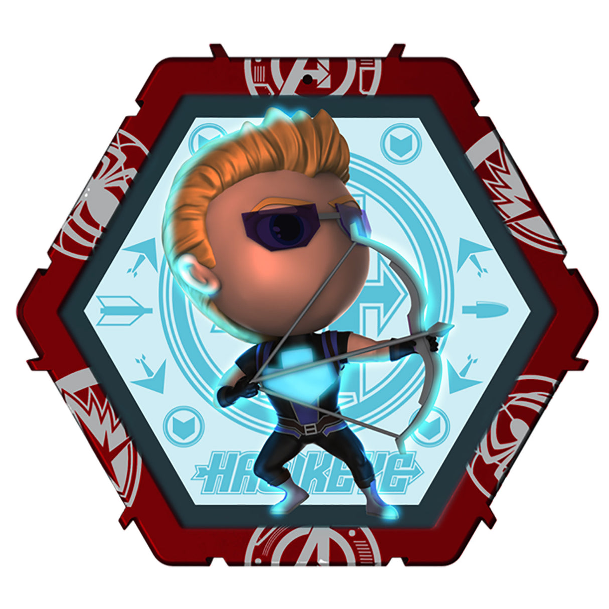 Figura WOW! Pod Marvel Hawkeye con Sensor de Movimiento Iluminado