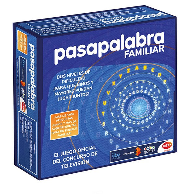 Juego de Mesa Pasapalabra Familiar - ¡Más de 12,000 Preguntas para Toda la Familia!