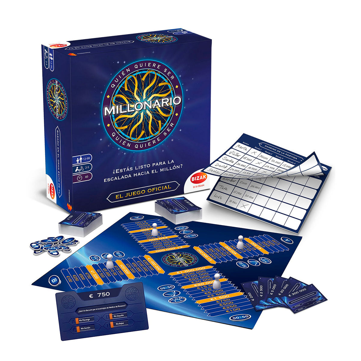 Quién Quiere Ser Millonario - Juego de mesa (+12 años)