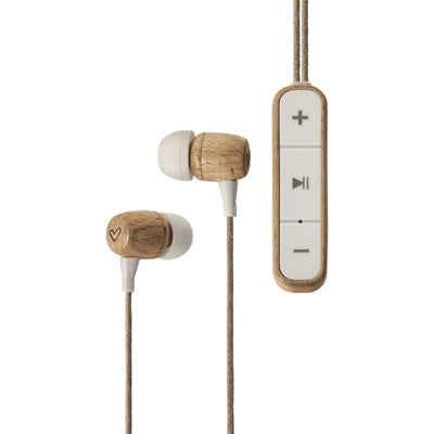 Auriculares Energy Sistem Eco Beech Madera - Bluetooth 5.1 Intrauditivos