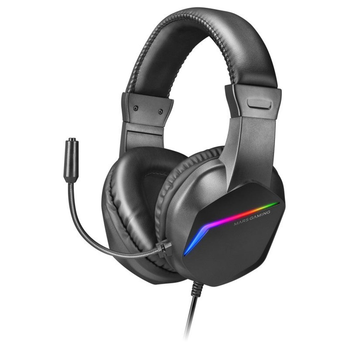Auriculares Mars Gaming MH122 FRGB con Micrófono y Conexión Multiplataforma