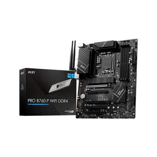 Placa Base MSI PRO B760-P WiFi DDR4 para Intel LGA 1700