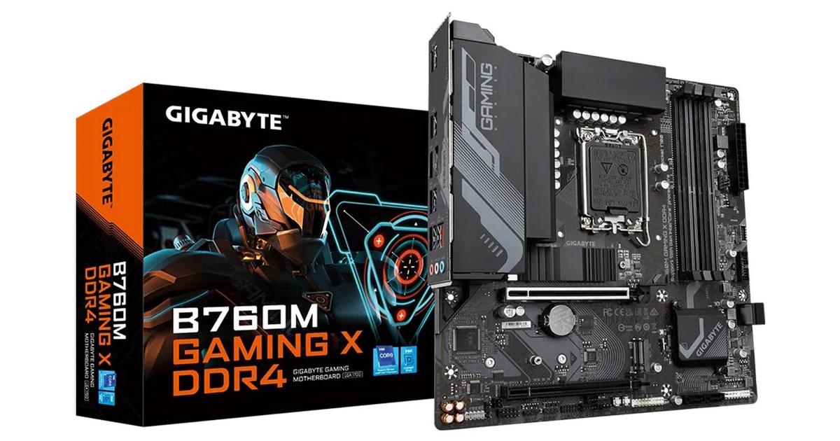 Placa Base Gigabyte B760M Gaming X ATX LGA 1700 - Rendimiento Superior para Gaming y Productividad