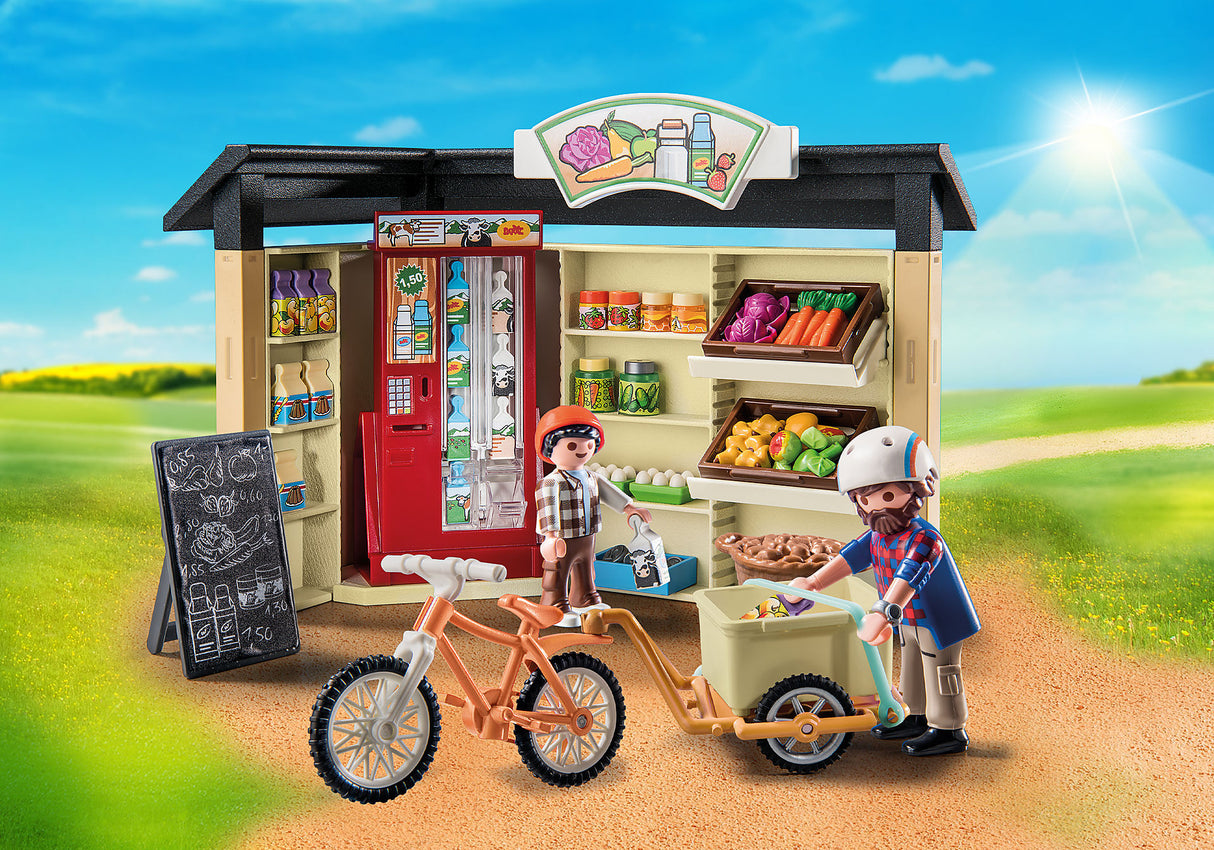 Tienda de Granja Playmobil 24 Horas: Frescura y Diversión Ecológica