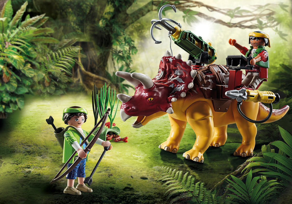 Triceratops de Playmobil: Aventura Prehistórica para Pequeños Exploradores
